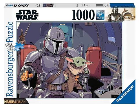 Puzzle 1000 pz The Mandalorian ravensburger