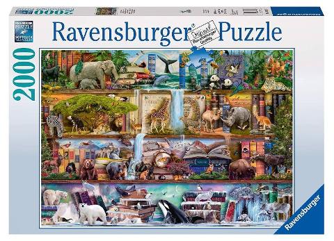 Puzzle 2000 pz Animali Selvatici ravensburger