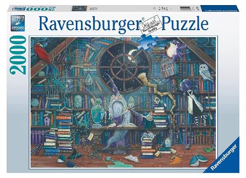 Puzzle 2000 pz Il mago merlino ravensburger