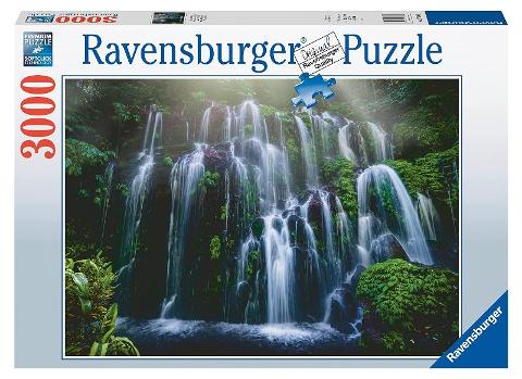 Puzzle 3000 pz Cascate indonesiane ravensburger