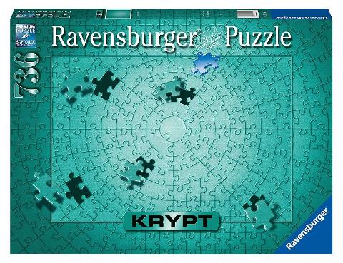 Krypt puzzle Krypt Metallic Mint 736 pezzi ravensburger