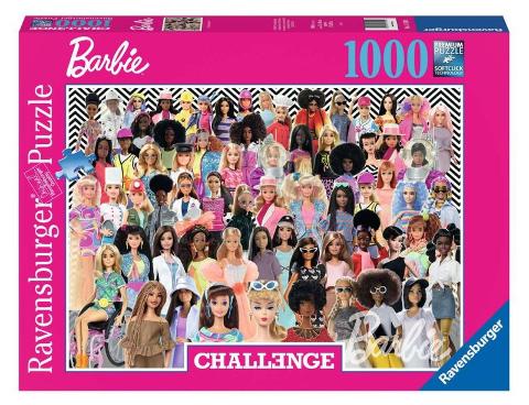 Puzzle 1000 pz Barbie Challenge ravensburger