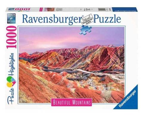 Puzzle 1000 pz Montagne Arcobaleno, Cina ravensburger