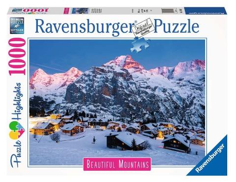 Puzzle 1000 pz Oberland Bernese, Svizzera ravensburger