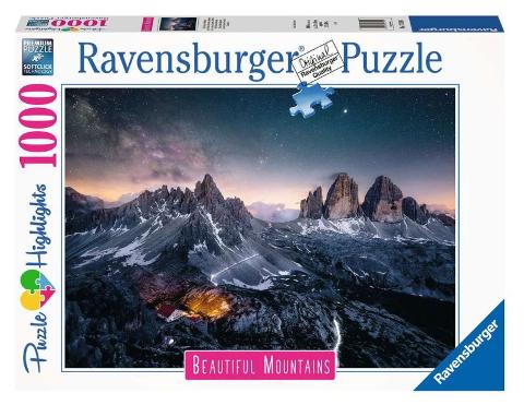 Puzzle 1000 pz Le Tre Cime di Lavaredo ravensburger