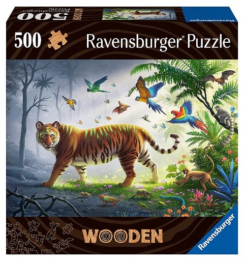 Puzzle di legno Tigre 500 pz ravensburger