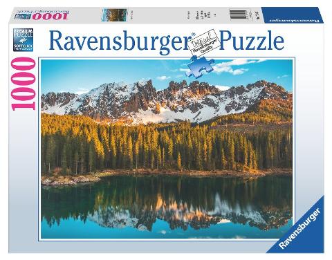 Puzzle 1000 pz Lago di Carezza ravensburger