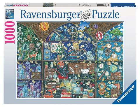 Puzzle 1000 pz Libreria delle Curiosita' ravensburger