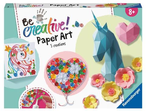 Be Creative Maxi Paper Art Unicorn ravensburger