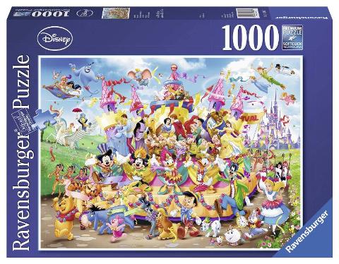 Puzzle 1000 pz Carnevale Disney ravensburger