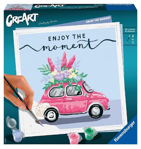 CreArt Serie Trend quadrati Enjoy the moment ravensburger