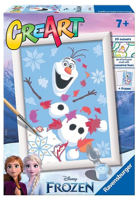 CreArt Serie E licenziati Frozen Cheerful Olaf ravensburger