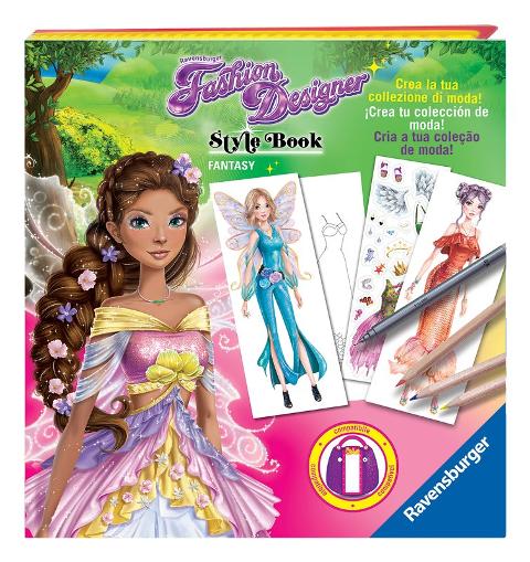 Fashion Designer Style Book Fantasy ravensburger