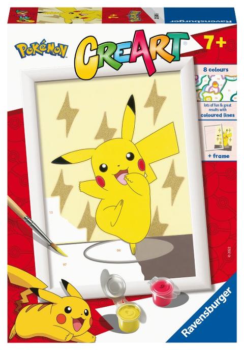 CreArt Serie E licenziati Pokemon Pikachu ravensburger