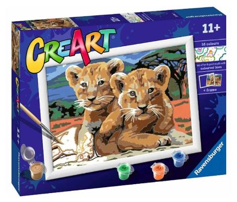 CreArt Serie D Classic Cuccioli di leone ravensburger