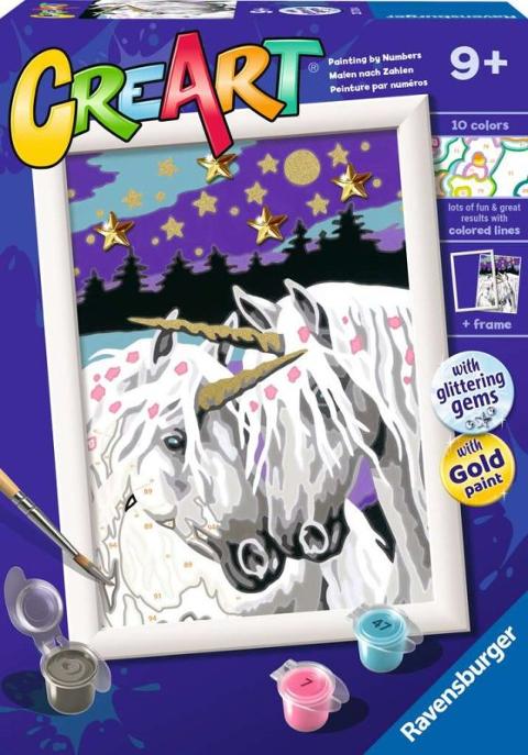 Creart Serie E Classic Unicorni innamorati ravensburger