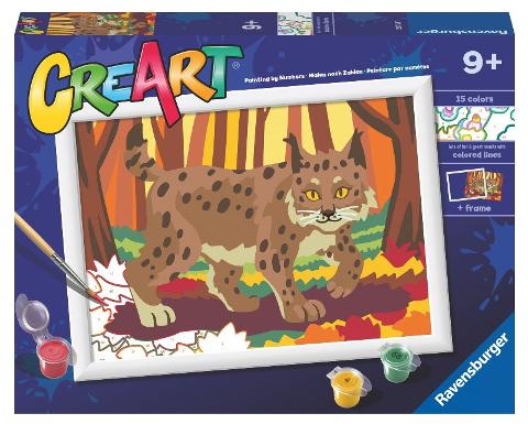 CreArt Serie D Classic Lince nel bosco ravensburger