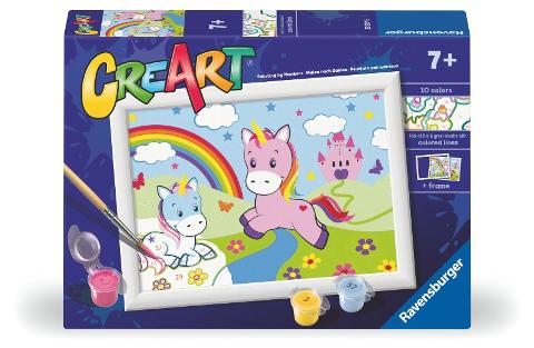 CreArt Serie E Classic Unicorni con arcobaleno ravensburger