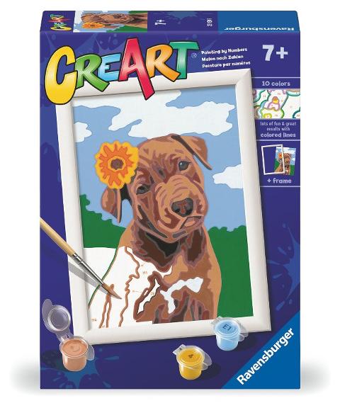 CreArt Serie E Classic Cucciolo con fiore ravensburger