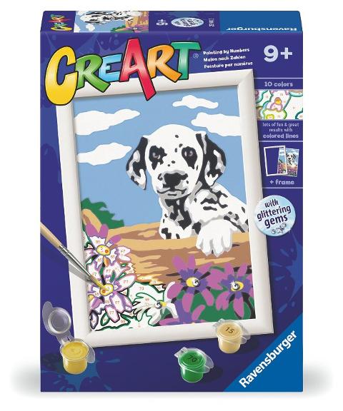 CreArt Serie E Classic Dalmata con fiori ravensburger