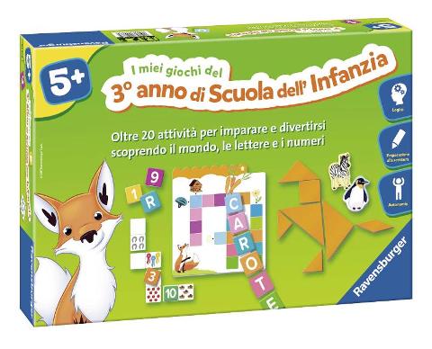 Gioco Educativo Terza Infanzia 5+ ravensburger