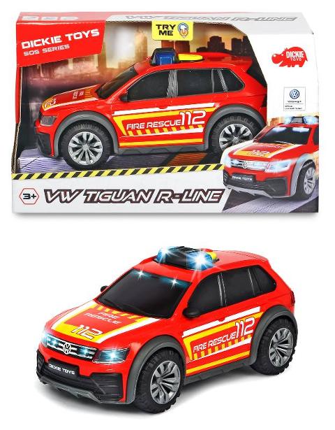 VW Tiguan R Line Fire Rescue cm. 25, luci e suoni Simba