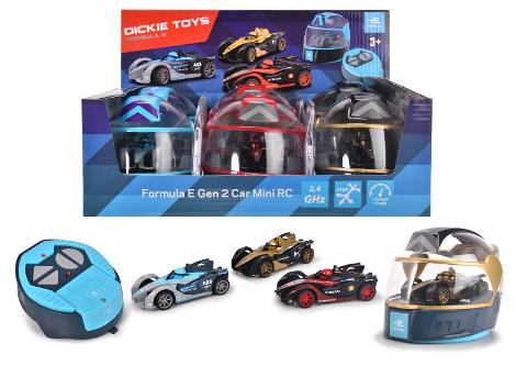 Dickie Formula E Mini Auto RC, 3 asst. in display Simba