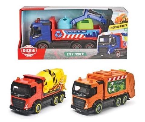 City Truck cm. 23 - 3 asst. A frizione, parti mobili, accessori Simba