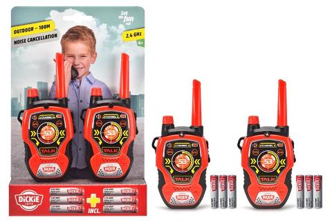 Walkie Talkie Fun 80 mt rossi Simba