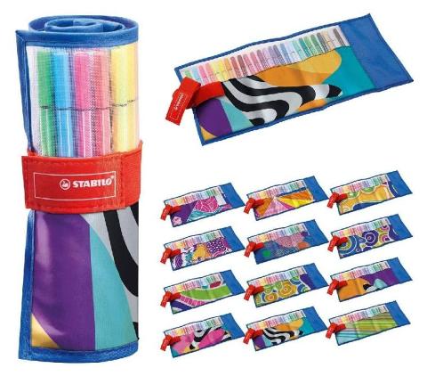 STABILO PEN 68 - ASTUCCIO ROLL DA 25 PEZZI stabilo