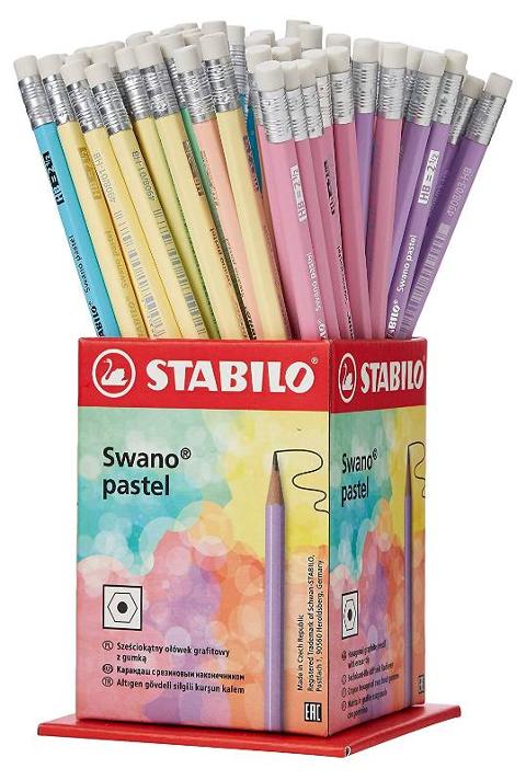 STABILO Swano Pastel HB espositore da 72 pz. stabilo