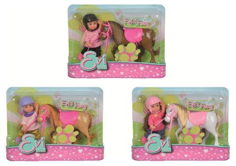 Evi Love con Pony - 3 asst Simba