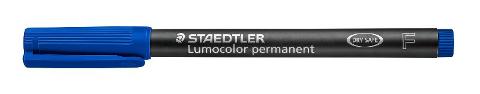 LUMOCOLOR PERMANENTE PUNTA FINE COLORE BLU staedtler