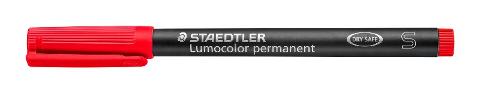 LUMOCOLOR PERMANENTE PUNTA SUPERFINE COLORE ROSSO staedtler