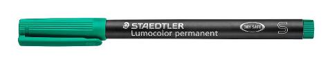 LUMOCOLOR PERMANENTE PUNTA SUPER FINE COLORE VERDE staedtler