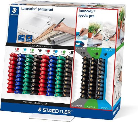 Lumocolor permanent display center staedtler