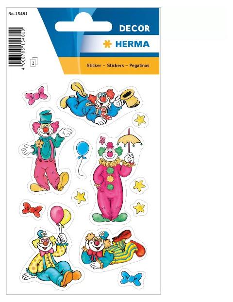 Etichette Herma Decor clown HERMA (distr.PBS)