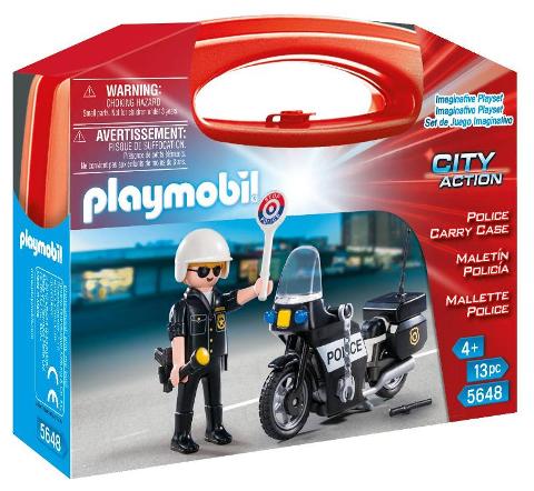 CARRYING CASE POLIZIA playmobil