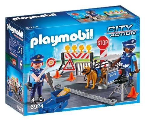 POSTO DI BLOCCO DELLA POLIZIA playmobil