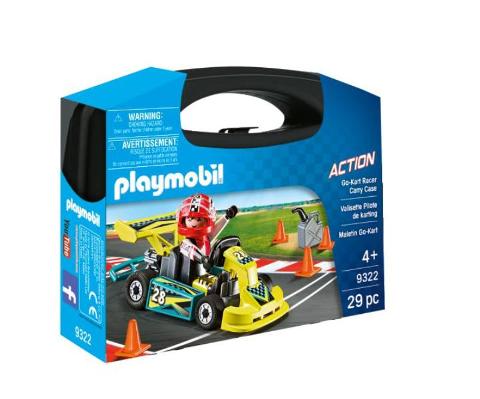 CARRYING CASE SMALL ''GO KART'' playmobil