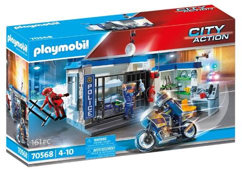 FUGA DALLA STAZIONE DI POLIZIA playmobil