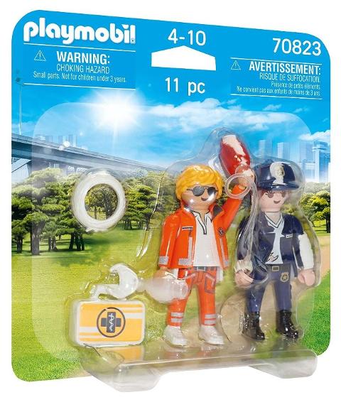 DOTTORE E POLIZIOTTA (DUO PACK) playmobil