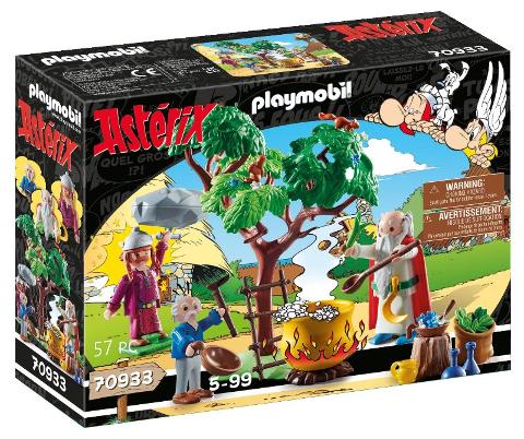 Asterix Panoramix con calderone della pozione magica playmobil