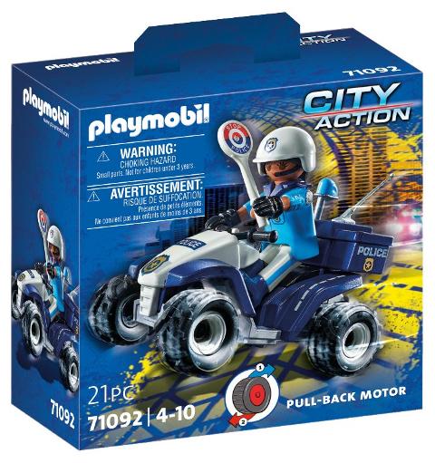 QUAD POLIZIA playmobil