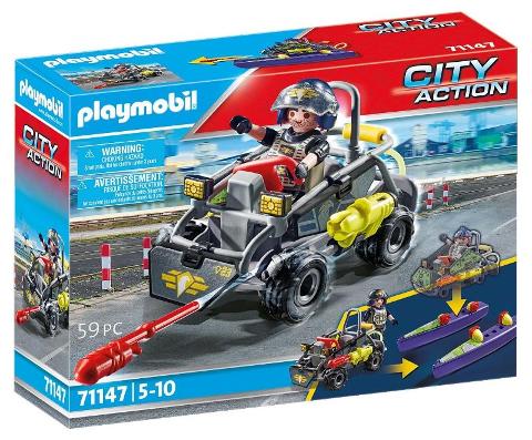 UNITA' SPECIALE - QUAD TERRA-ACQUA playmobil