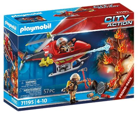 ELICOTTERO DEI VIGILI DEL FUOCO playmobil