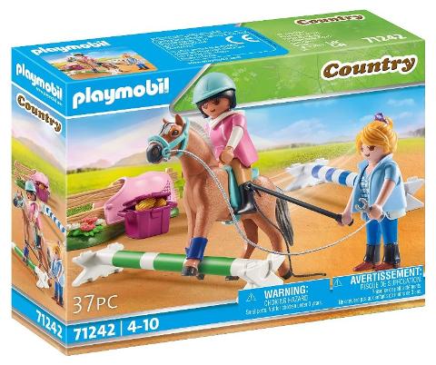 LEZIONE DI EQUITAZIONE playmobil