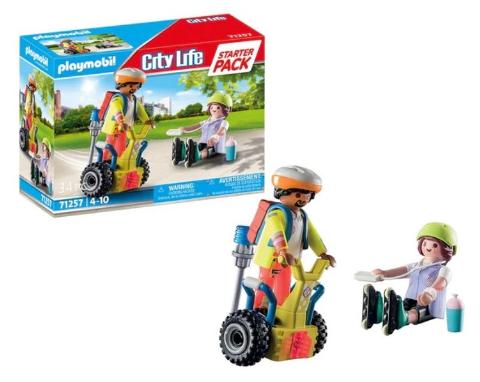 SOCCORSO IN SEGWAY playmobil