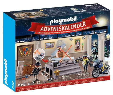 CALENDARIO DELL'AVVENTO - FURTO AL MUSEO playmobil