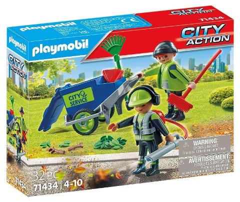 SQUADRA DI PULIZIA playmobil